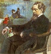 unknow artist Dickens-s Dream oil painting reproduction